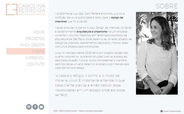 Site Carol Ferreira