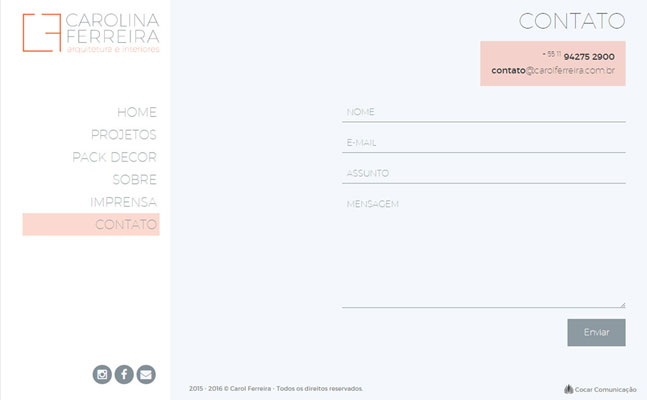 Site Carol Ferreira
