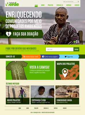 Site Fundação Verde